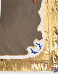 Hilason Handmade Genuine Leather Chaps Adult Handtooled Rodeo Bull Riding