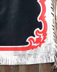 Hilason Handmade Genuine Leather Chaps Adult Handtooled Rodeo Bull Riding