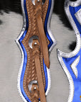 Hilason Handmade Genuine Leather Chaps Adult Handtooled Rodeo Bull Riding