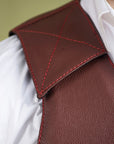 Equestrian Horse Riding Vest Safety Protective Hilason Leather
