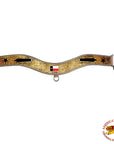 Hilason Western Horse Tripping Breast Collar Texas Flag American Leather