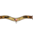 Hilason Western Horse Tripping Breast Collar Texas Flag American Leather