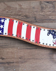 Hilason Western Horse Tripping Breast Collar Us Flag American Leather