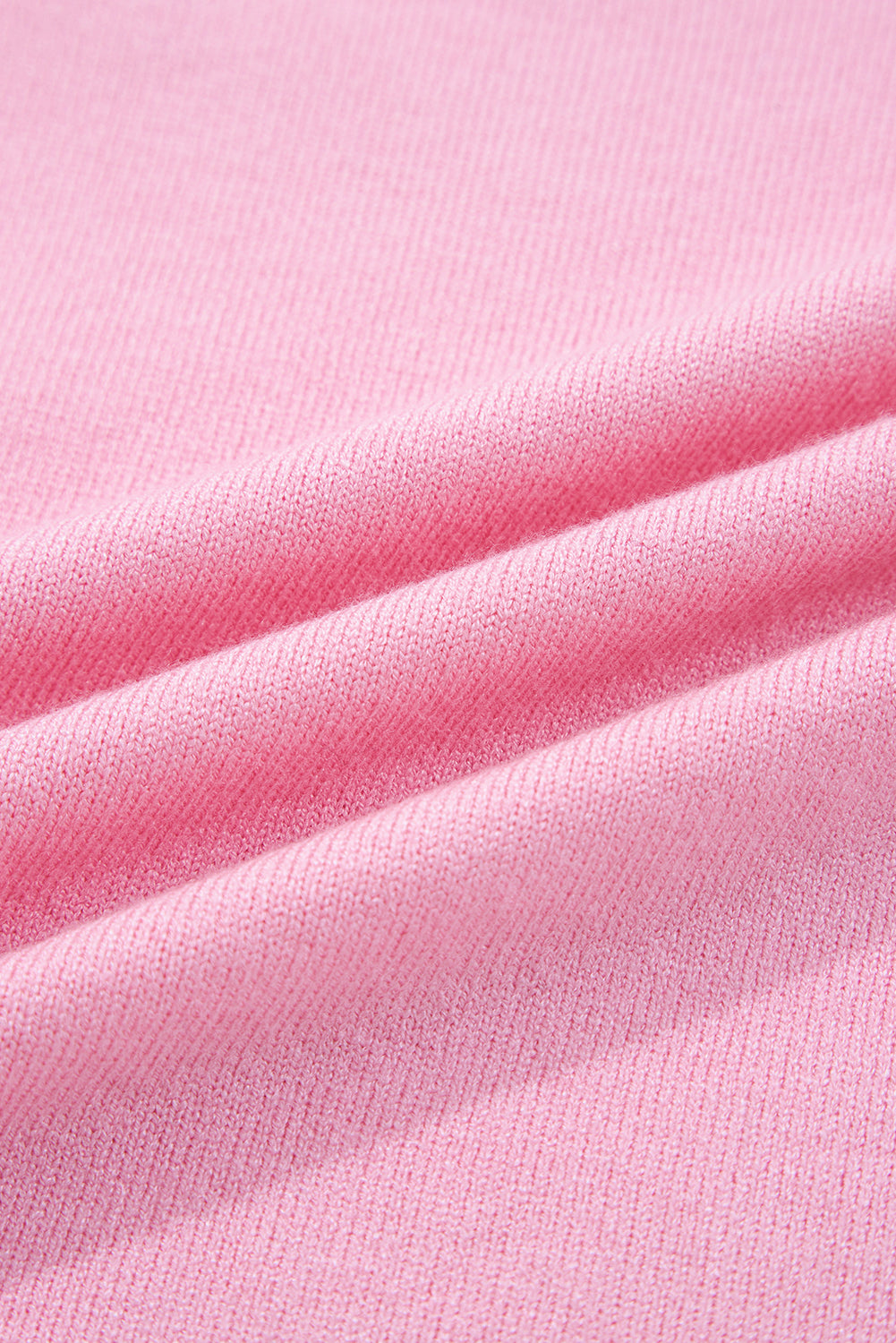 Stripe Colorblock Collared Drop Shoulder Sweater