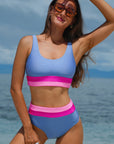 Sabrina High Waisted Bikini Swimsuit