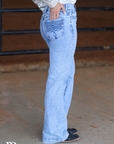CHEYENNE TROUSERS - ACID WASH
