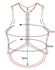 HILASON Western Adult Safety Equestrian Eventing Protective Protection Vest