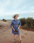 The Sunflower Fields Clear Bag, a Haute Southern Hyde by Beth Marie Exclusive