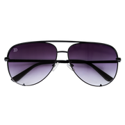 CARSON AVIATOR SUNGLASSES | RD (black gray)