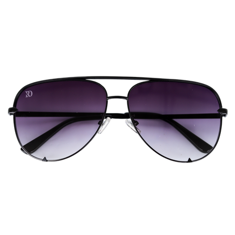 CARSON AVIATOR SUNGLASSES | RD (black gray)