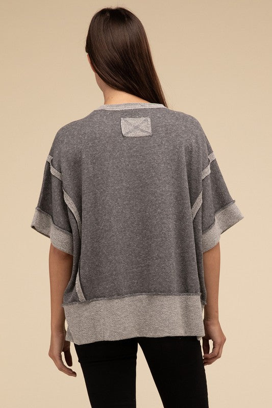 The Ryann Drop Shoulder Top