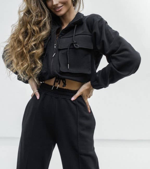 Jersey vibes sweatsuit