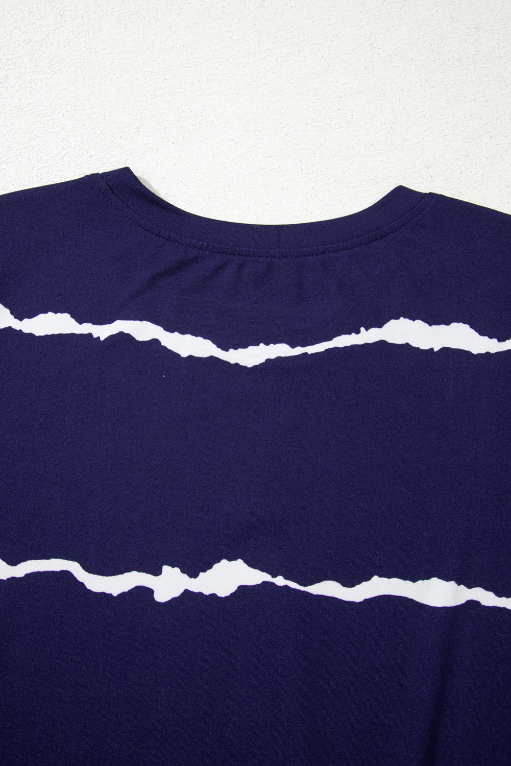 Tie-Dye Stripe Short Sleeve T-Shirt