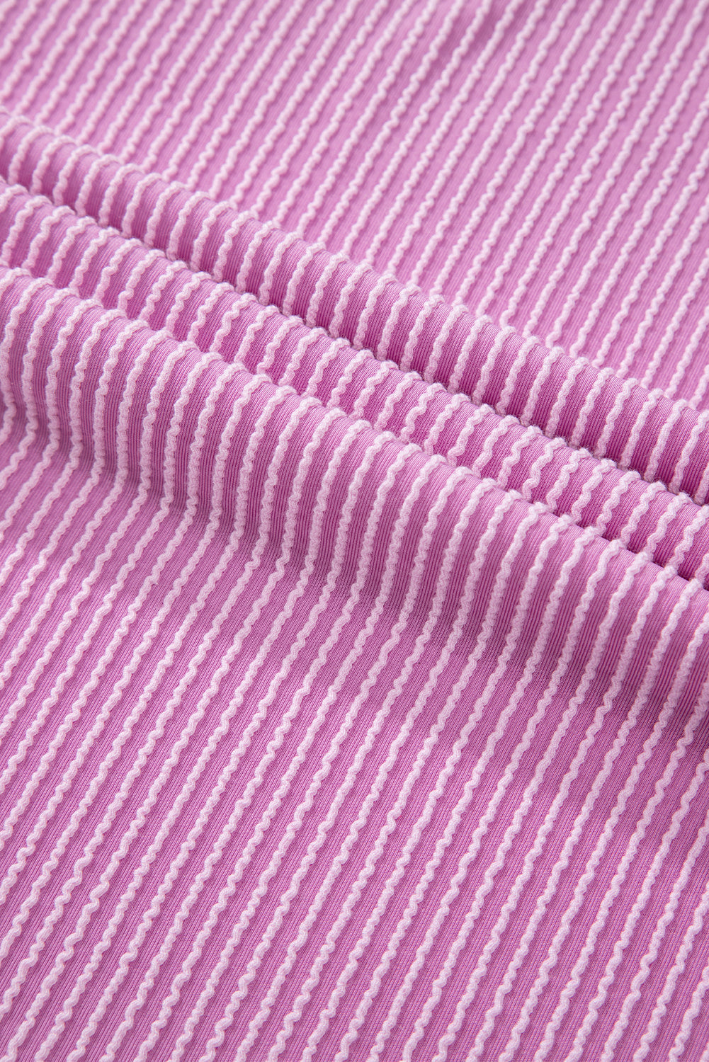 Corded Knit Long Sleeve Top and Shorts Set