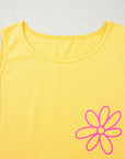 Sun Sleeveless Graphic Tank Top