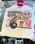Giddy Up Collage TEE, CREWNECK or QUARTER ZIP