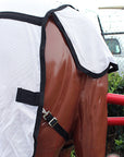 Hilason Uv Protect Mesh Bug Mosquito Horse Fly Sheet Summer Spring White