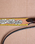 Hilason Western Horse Headstall Bridle American Leather Fringes