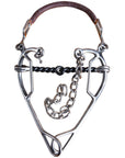 Hilason Western Horse 5" Twisted Wire Mouth Stainless Steel Hackamore Gag Bit