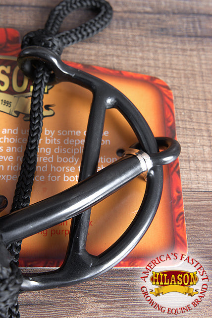 HILASON Western Horse Stainless Steel Gag Bit