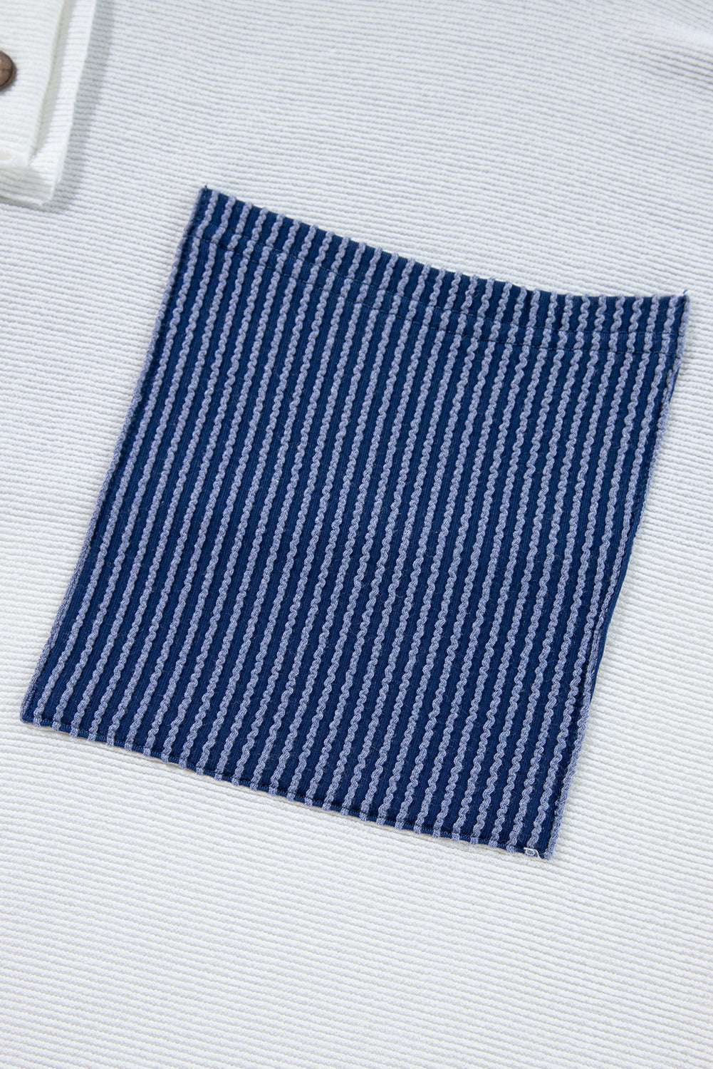 Corded Patch Pocket Drawstring Hoodie