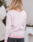 Ella Tree Pattern Cardigan Sweater
