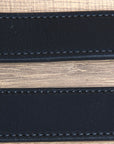 28 In Hilason Full Grain Western Leather Mens Womens Belt Black