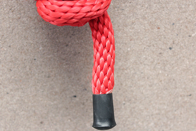 Horse Roping Lead Rope Riding Poly Blue Black White 1/4&quot;X8 Ft Snaps