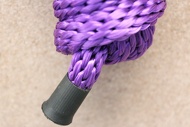 Horse Roping Lead Rope Riding Poly Blue Black White 1/4&quot;X8 Ft Snaps