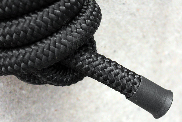 Horse Roping Lead Rope Riding Poly Blue Black White 1/4&quot;X8 Ft Snaps