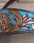 HILASON Western Horse Headstall Breast Collar Set Tack Genuine American Leather