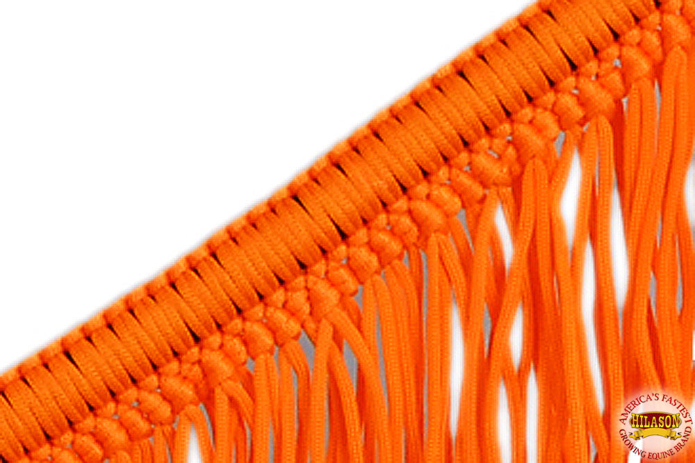 Horse Breast Collar Flat Braided Paracord With Fringes By Hilason