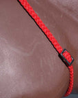 Black Horse Bridle Headstall Flat Braided Paracord By Hilason