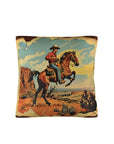 Vintage Cowboy Pillow Case Made in America