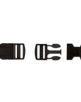 Hilason W. H. Tk. Plastic Buckle Set Black Side Squeeze – Hilason