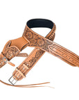 34 In Hilason Western Right Hand Gun Holster Rig 22 Cal Leather Cowboy