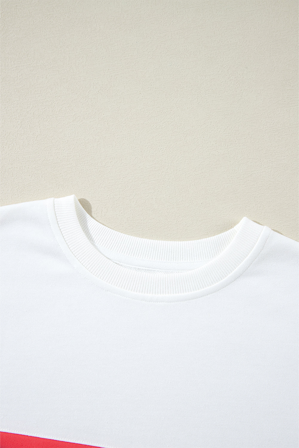 Stripe Patchwork Long Sleeve Top