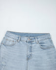 Kimberly Length Distressed Skinny Jeans
