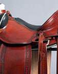 Western Horse Wade Saddle American Leather Ranch Roping Mahogany