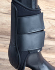 Medium Hilason Western Horse Tack Protective Pvc Ankle Leg Boot Blue
