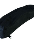 Hilason Western Tack Horse Saddle Cantle Bag 600D Nylon-Black