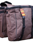 Hilason Black Western Horse Tack Cordura Insulated Saddle Bag