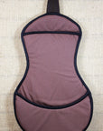 Hilason Horse Tack Fleece English Saddle Seat Cover Brown Foam Padded