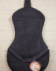 Hilason Horse Tack Fleece English Saddle Seat Cover Brown Foam Padded