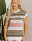 Selah Eyelet Knit Short Sleeve Sweater
