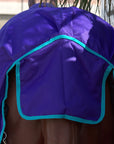 Hilason 1200D Winter Waterproof Horse Turnout Blanket Belly Wrap Purple