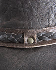 L M S Xl Hilason Hand Made Genuine Nubic Leather Crushable Hat 3 In Brim