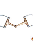 5" Hilason Western Stainless Steel Hollow Copper Ring Horse Mouth Bit