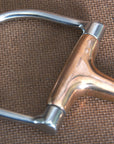 5" Hilason Western Stainless Steel Hollow Copper Ring Horse Mouth Bit