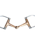5" Hilason Western Stainless Steel Hollow Copper Ring Horse Mouth Bit